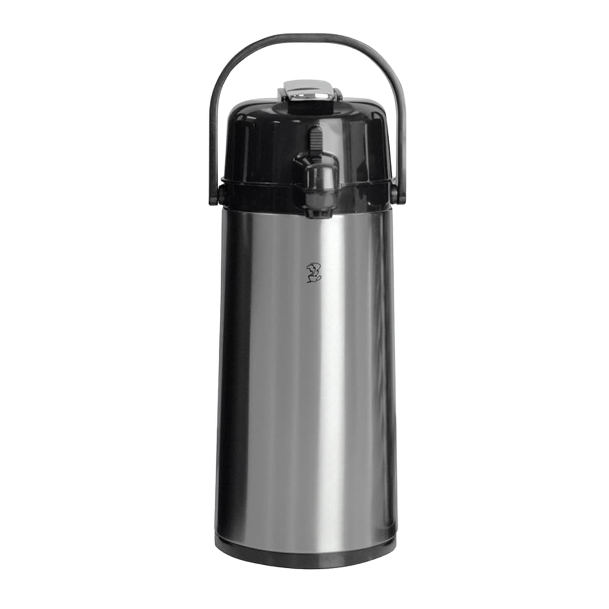 Coffee Coffee Airpot 12.2X14.3 IN 74 OZ Stainless Steel Glass Black Silver 1/Each