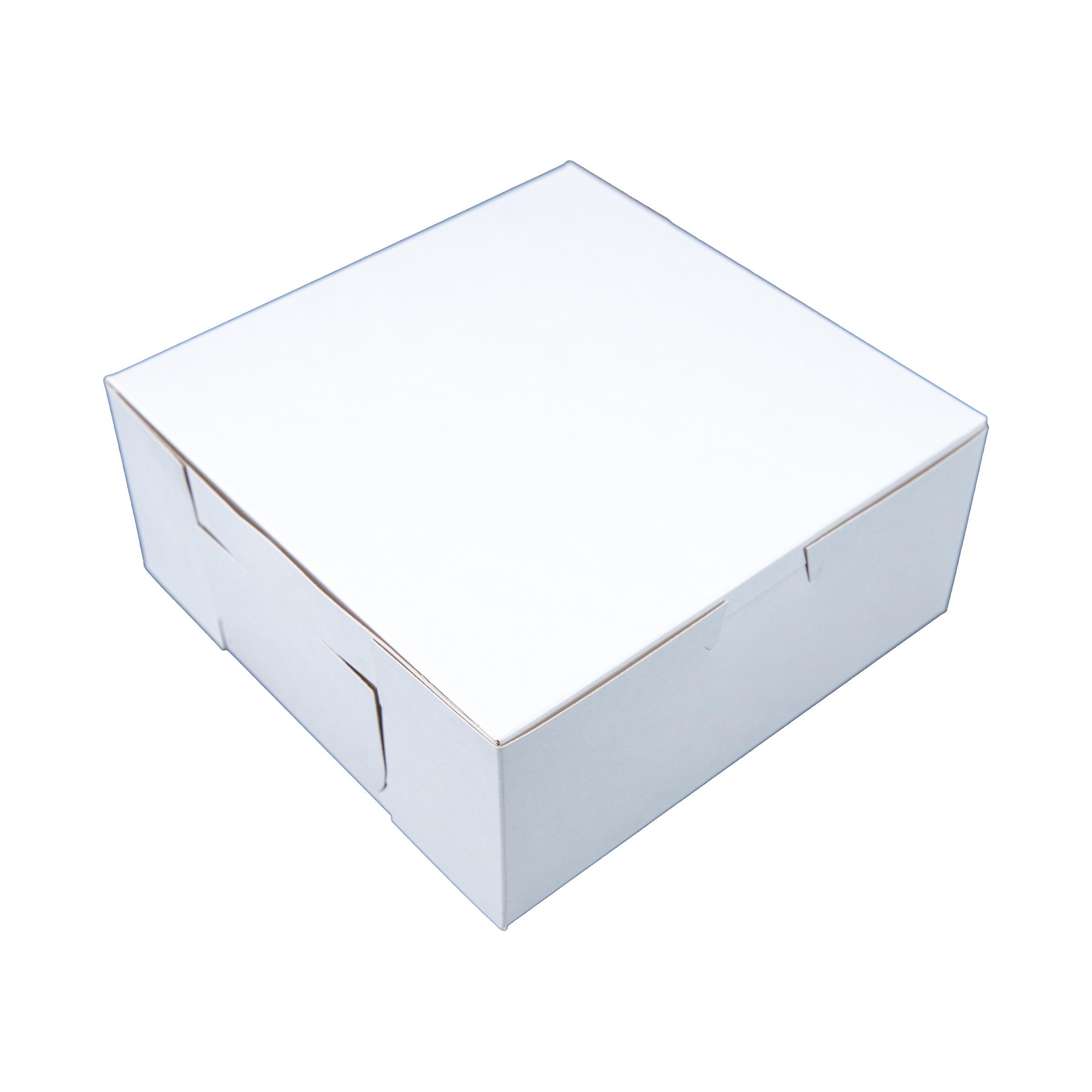 Bakery Box 7X7X3 IN White 250/Bundle