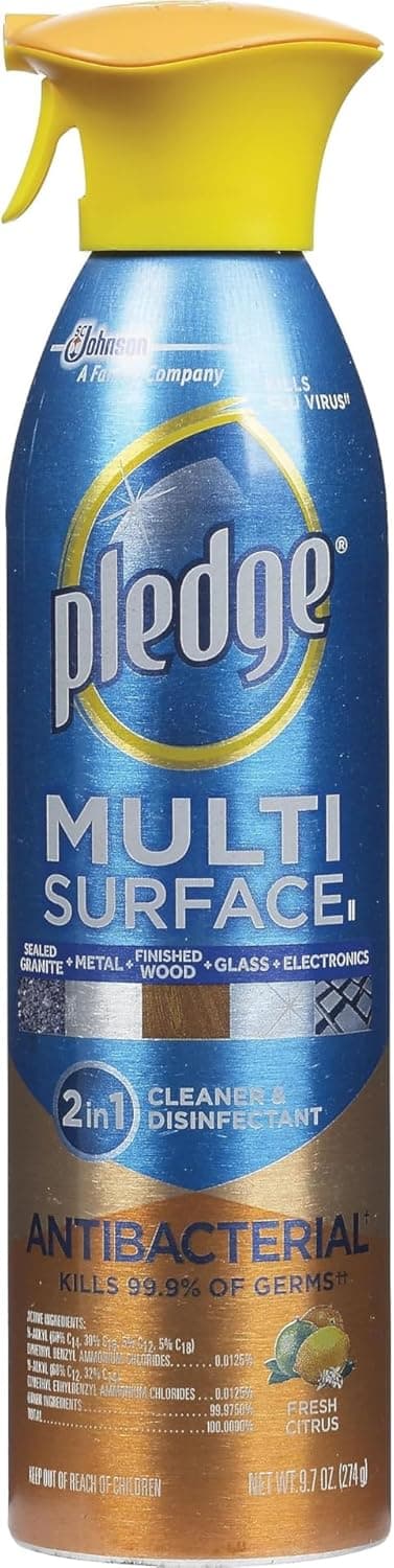 Pledge® Cleaner 9.7 OZ Multi Surface 6/Case