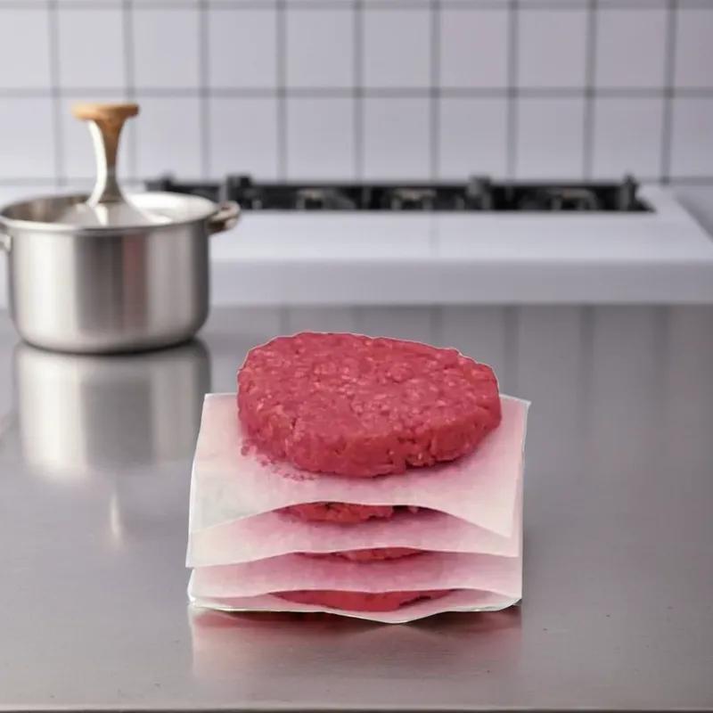 Patty Paper 4 IN Wax Coated Paper White Round 1/Pack