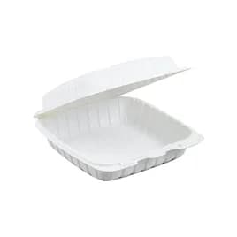 Victoria Bay Take-Out Container Hinged 9X9X3 IN MFPP White Square 60GM 120/Case