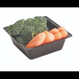 WNA Take-Out Container Base 5 OZ Plastic Black Deep 2500/Case