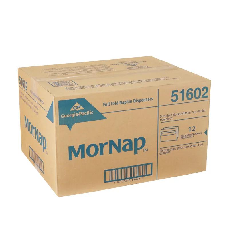 Dixie® Napkin Dispenser 6X7.50X5.375 IN Chrome Black Steel Tabletop 1/Each