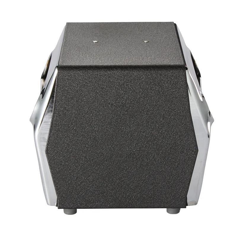 Dixie® Napkin Dispenser 6X7.50X5.375 IN Chrome Black Steel Tabletop 1/Each