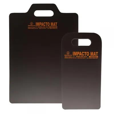 Impacto Kneeling Mat 16X8 IN Black Closed-Cell Foam Built-in Handle Resilient Non-Absorbent 1/Each