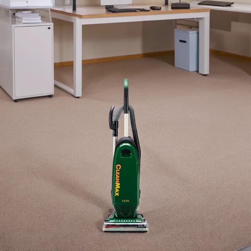 Cleanmax Upright Vacuum Bag 12.5IN Green Metal Plastic 10 amp With 40FT Cord Tools 1/Each