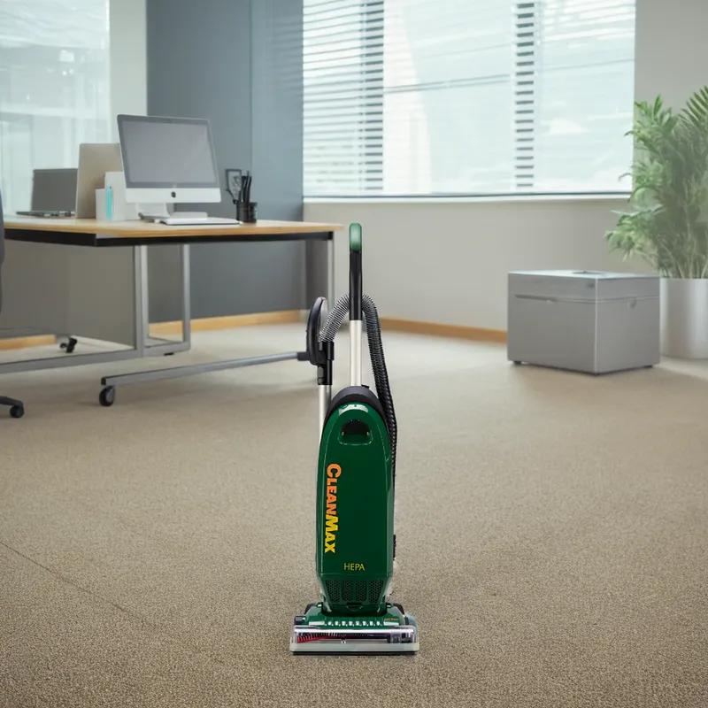 Cleanmax Upright Vacuum Bag 12.5IN Green Metal Plastic 10 amp With 40FT Cord Tools 1/Each