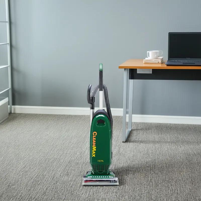 Cleanmax Upright Vacuum Bag 12.5IN Green Metal Plastic 10 amp With 40FT Cord Tools 1/Each