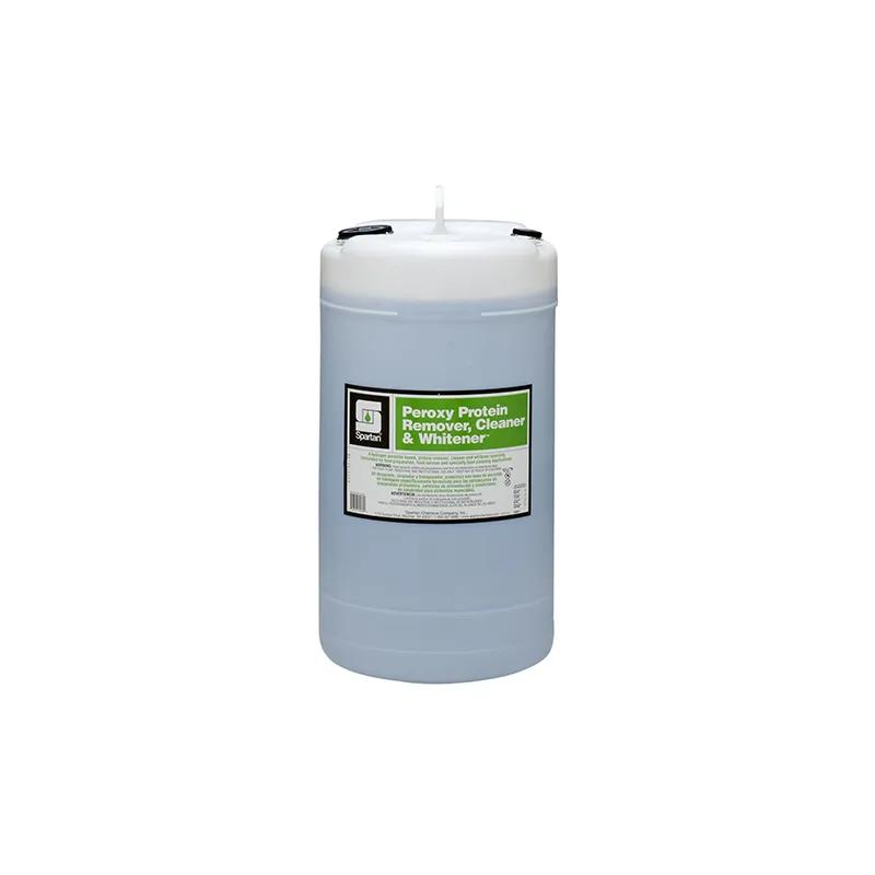 Peroxy Protein Remover, Cleaner & Whitener No Scent Food Processing Detergent 15 GAL Food Contact Acidic Liquid 1/Drum