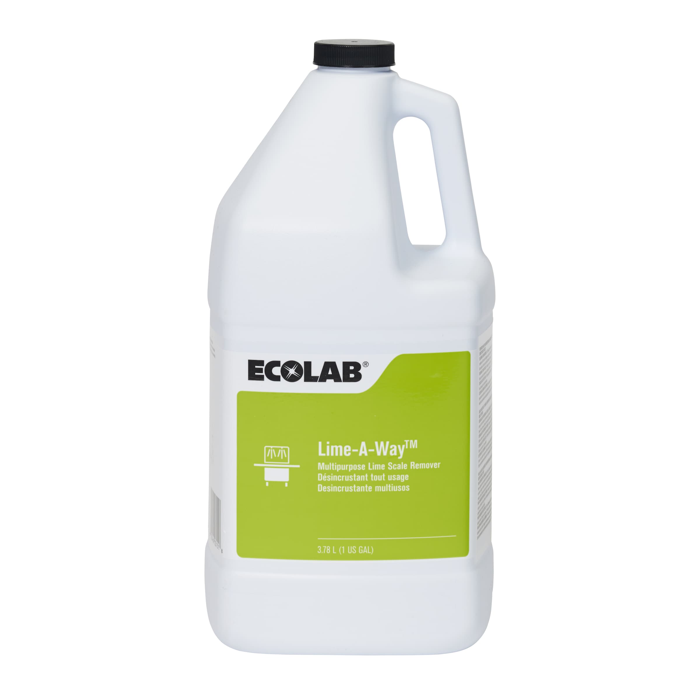 Lime-A-Way Unscented Delimer & Descaler Cleaner 1 GAL Dishmachine Acidic Liquid 4/Case