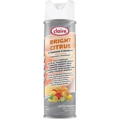 Claire Air Freshener Bright Citrus 15 FLOZ 12/Case