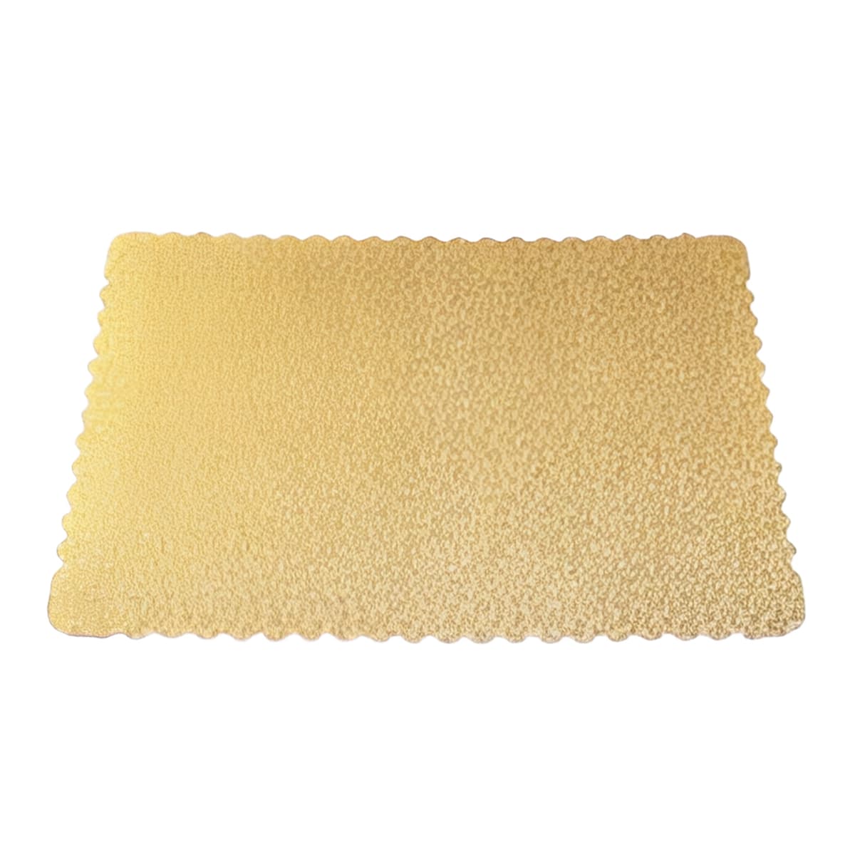 Cake Board 1/2 Size 18.75X13.75 IN Corrugated Paperboard Gold Rectangle 50/Case