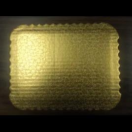 Cake Board 0.125 IN Corrugated Paperboard Gold 200/Case