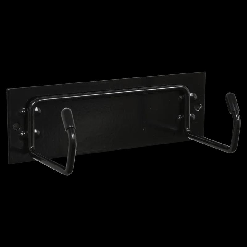 Bag Rack 5 IN Aluminum Black Header 1/Each