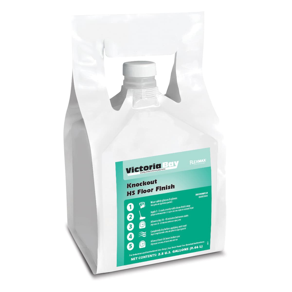 Victoria Bay Knockout HS Floor Finish 2.5 GAL 2/Case