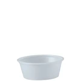 Solo® Souffle & Portion Cup 1.5 OZ PS Translucent Round Stackable 250 Count/Pack 10 Packs/Case 2500 Count/Case