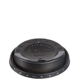 Dart® Trophy® Plus™ Lid Dome 3.53X0.9 IN HIPS Black For 12-24 OZ Cups Sip Through 125 Count/Pack 12 Packs/Case