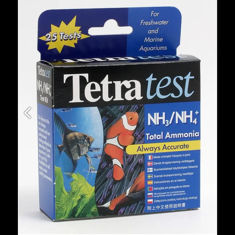 Tetra Total Ammonia Test Kit 1/Each