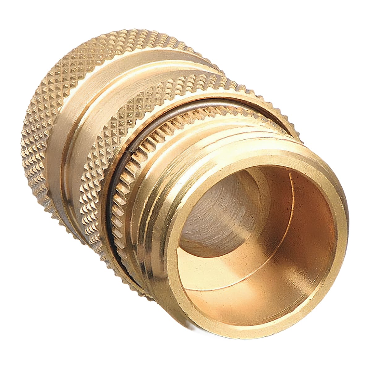 Garden Hose Adapter Brass Quick Connect Male 1/Each
