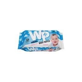 WipesPlus® Baby Wipe 15.75X8X7.13 IN Unscented 80 Count/Pack 12 Packs/Case