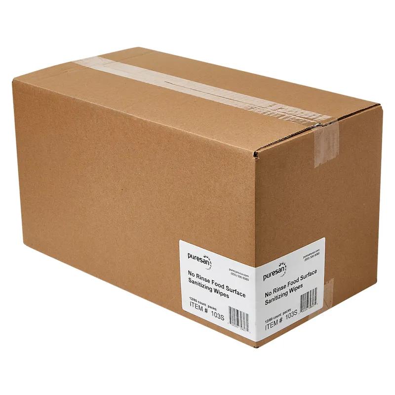 Unscented Food Service Sanitizer Wipe No Rinse 80 Count/Pack 12 Packs/Case