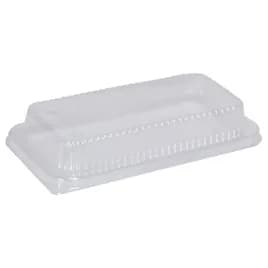 Lid Low Dome 8X4 IN OPS Clear Rectangle For 2 LB Bread Loaf Pan 200/Case