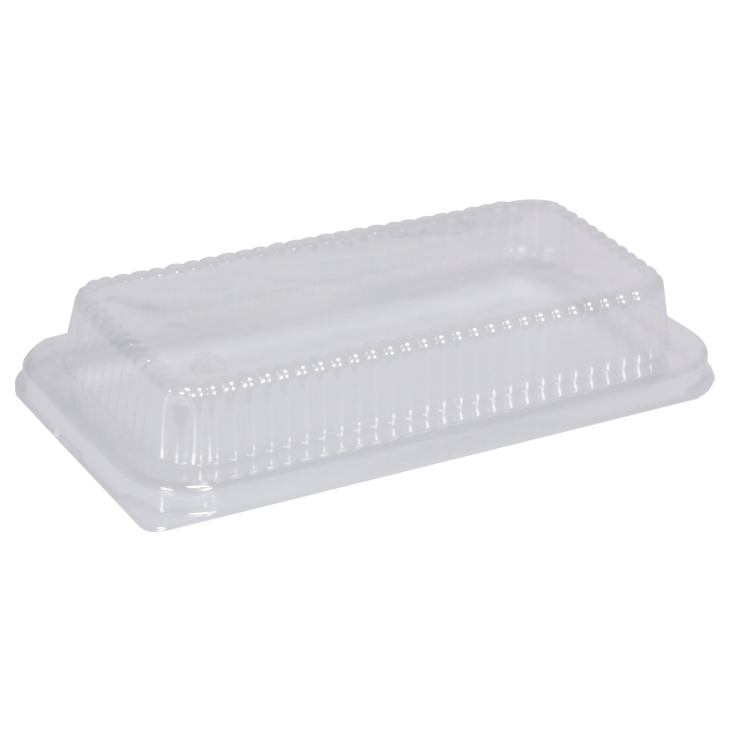 Lid Low Dome 8X4 IN OPS Clear Rectangle For 2 LB Bread Loaf Pan 200/Case