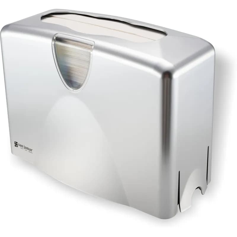 Paper Towel Dispenser Stainless Countertop Folded Towel 1/Each