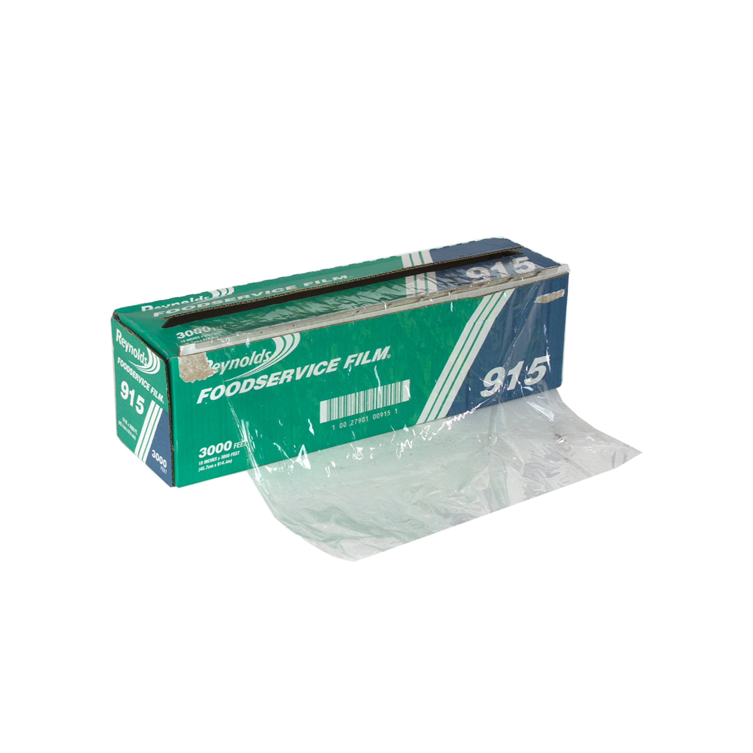 Multi-Purpose Cling Film Roll 18IN X3000FT PVC Clear 1/Case