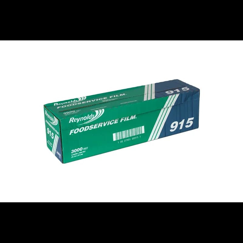 Multi-Purpose Cling Film Roll 18IN X3000FT PVC Clear 1/Case