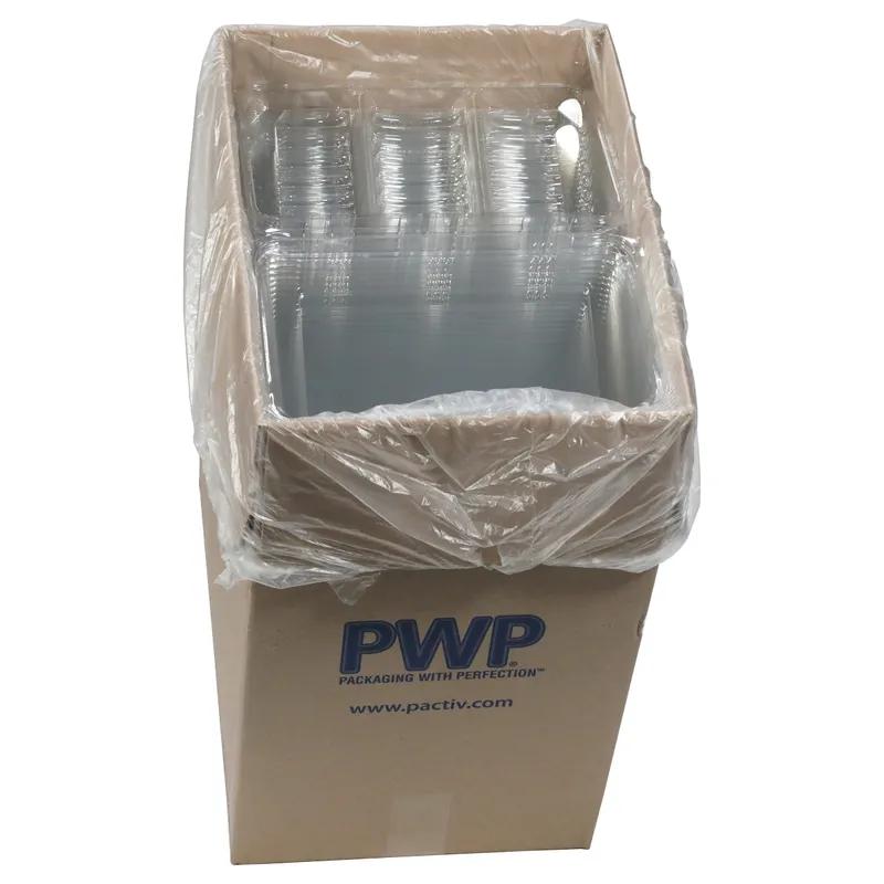 Cookie Hinged Container With Dome Lid 24 CT 11.52X7.286X3.76 IN PET Clear Rectangle 100/Case