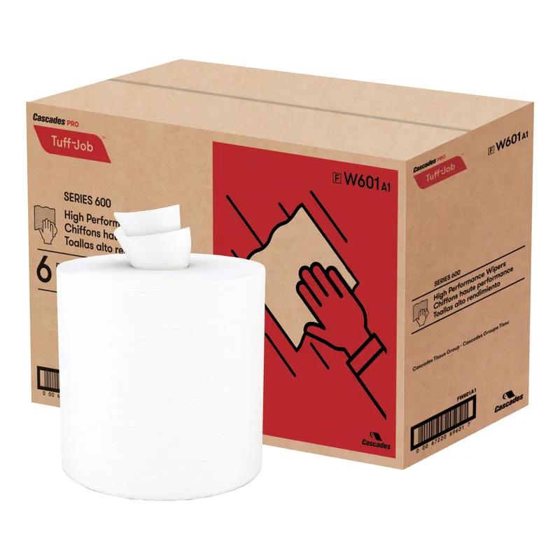 Cascades PRO Tuff-Job® Cleaning Wipe 8X13 IN PP White Centerpull High Performance 6/Case