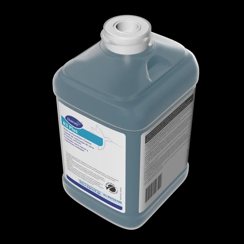 Room Care R3 Plus Odorless Glass Cleaner 2.5 L Multi Surface Liquid Multi-Surface 2/Case