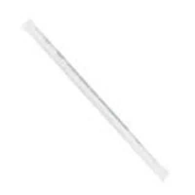 Jumbo Straw 7.75 IN Paper White Paper Wrapped 3200/Case