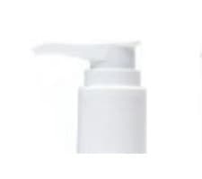 Pump Top White Plastic 1/Each