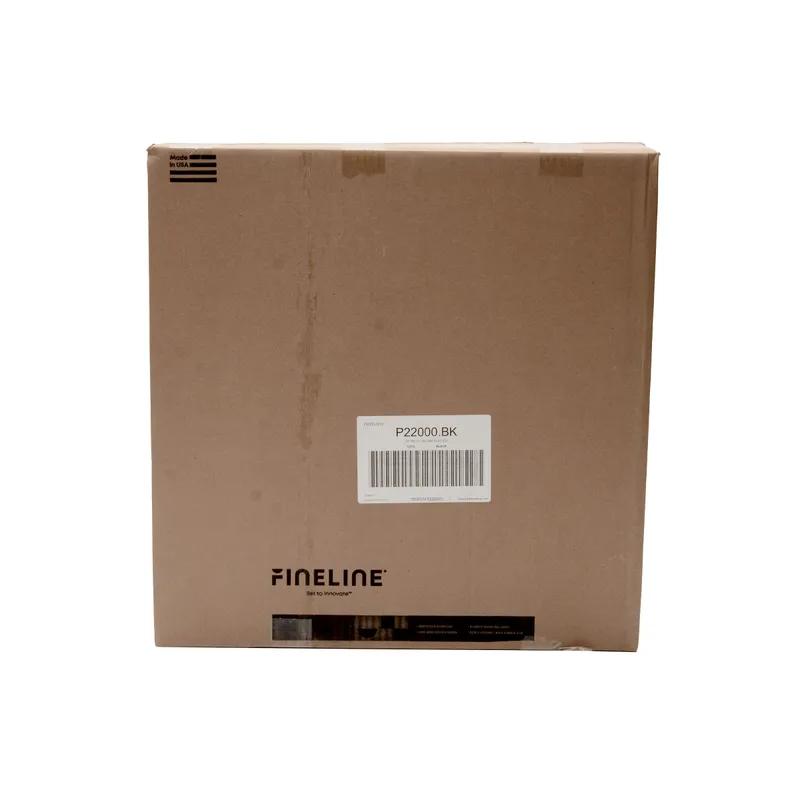 Platter Pleasers Serving Tray Base 22 IN Plastic Black Round 12/Case