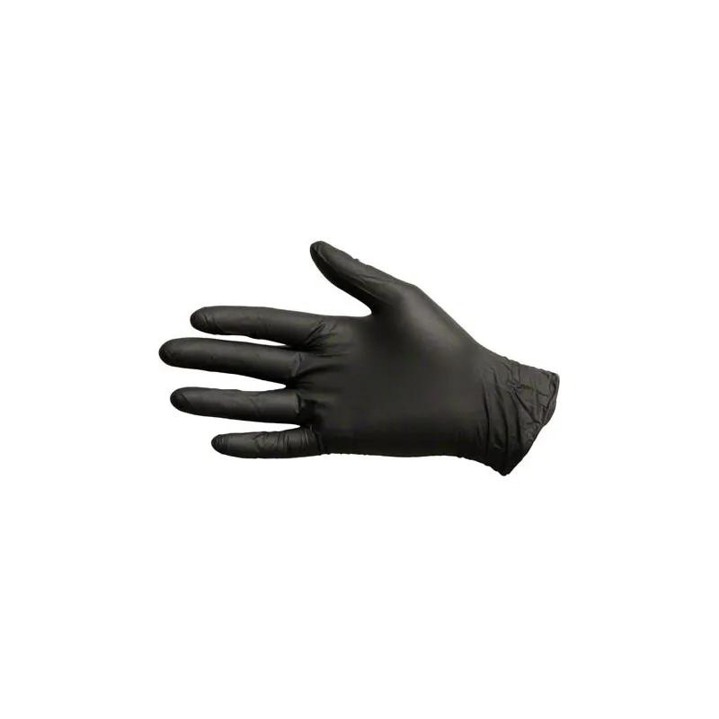 Impact® Examination Gloves Medium (MED) Black Nitrile Powder-Free 100 Count/Box
