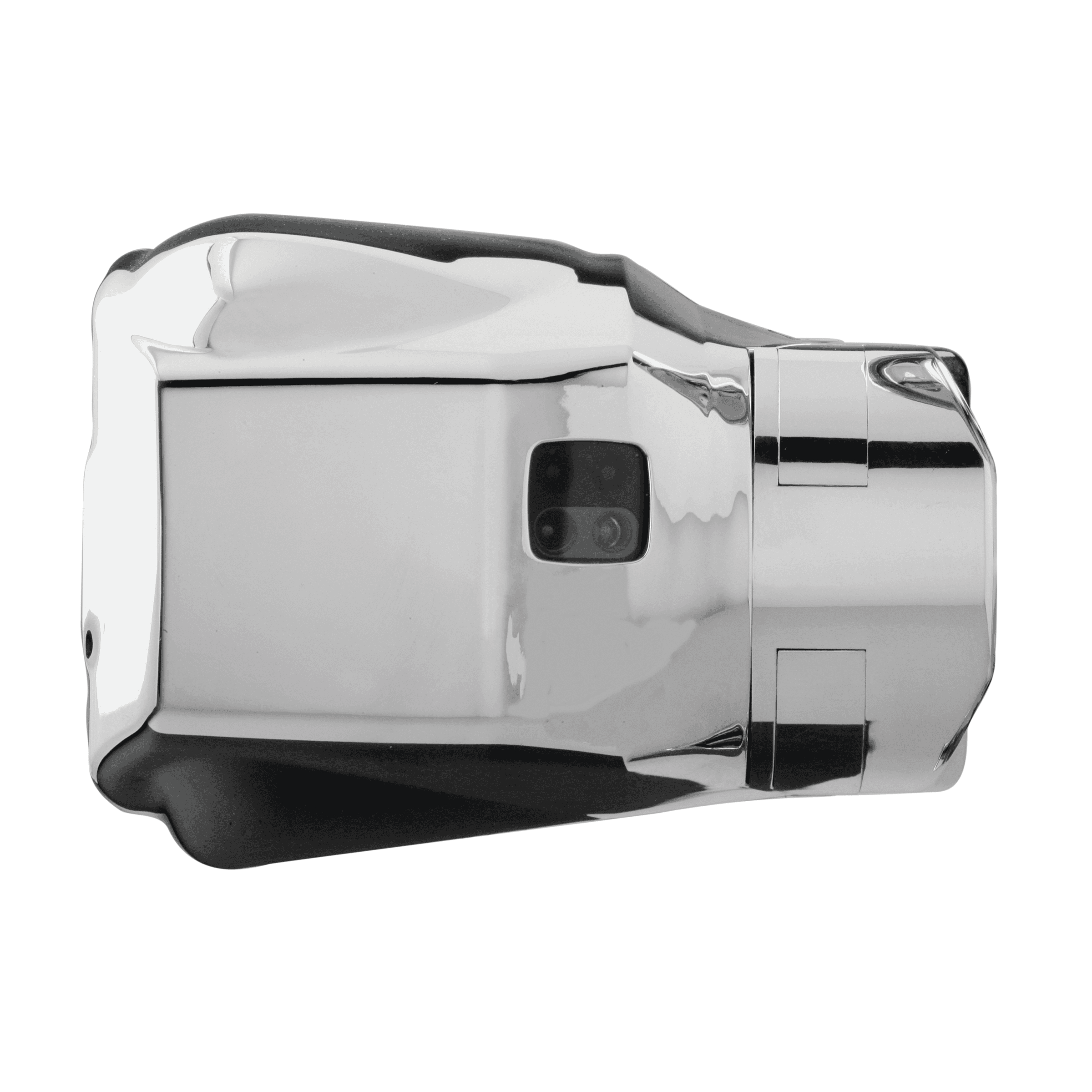 AutoFlush® Auto Flush 5.31X3.56X3.63 IN Chrome Plastic Polished 1/Each