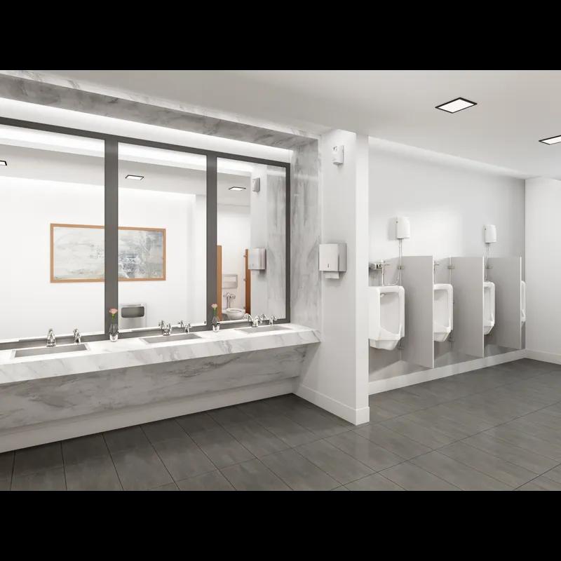 AutoFlush® Auto Flush 5.31X3.56X3.63 IN Chrome Plastic Polished 1/Each