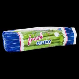 Celery Bag Low-Density Polyethylene (LDPE) Clear Fresh 1000/Case