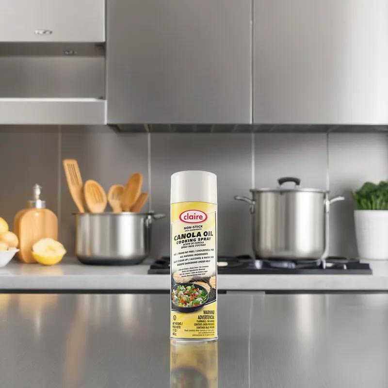 Claire Canola Oil Non-Stick Cooking Spray 6/Case