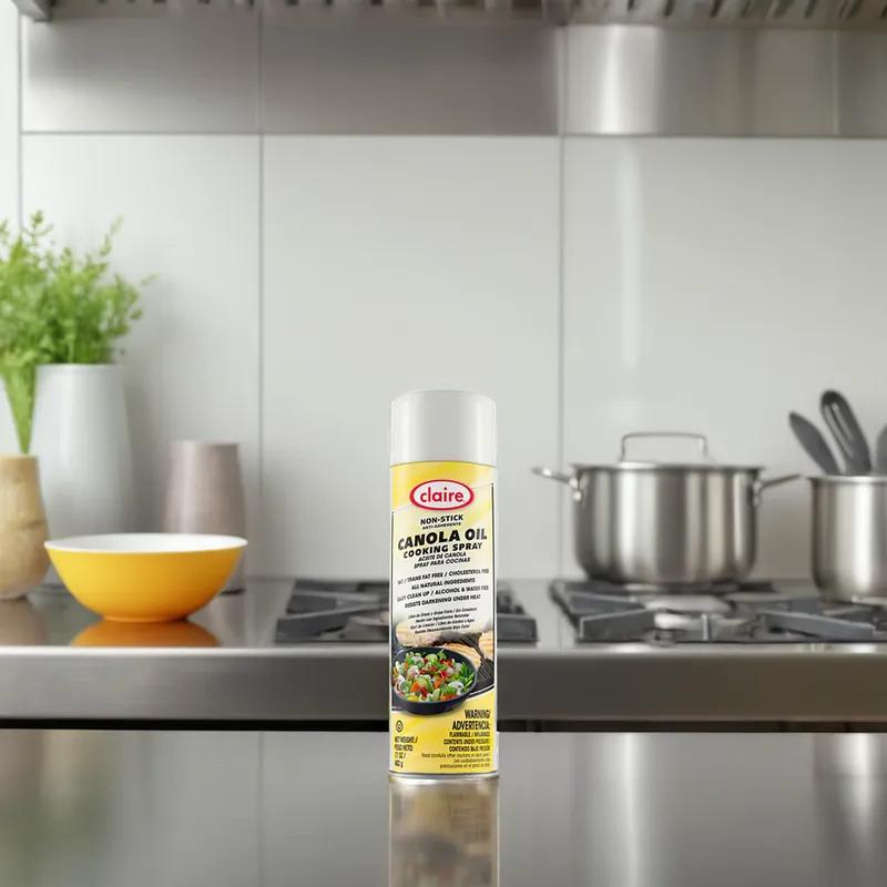 Claire Canola Oil Non-Stick Cooking Spray 6/Case