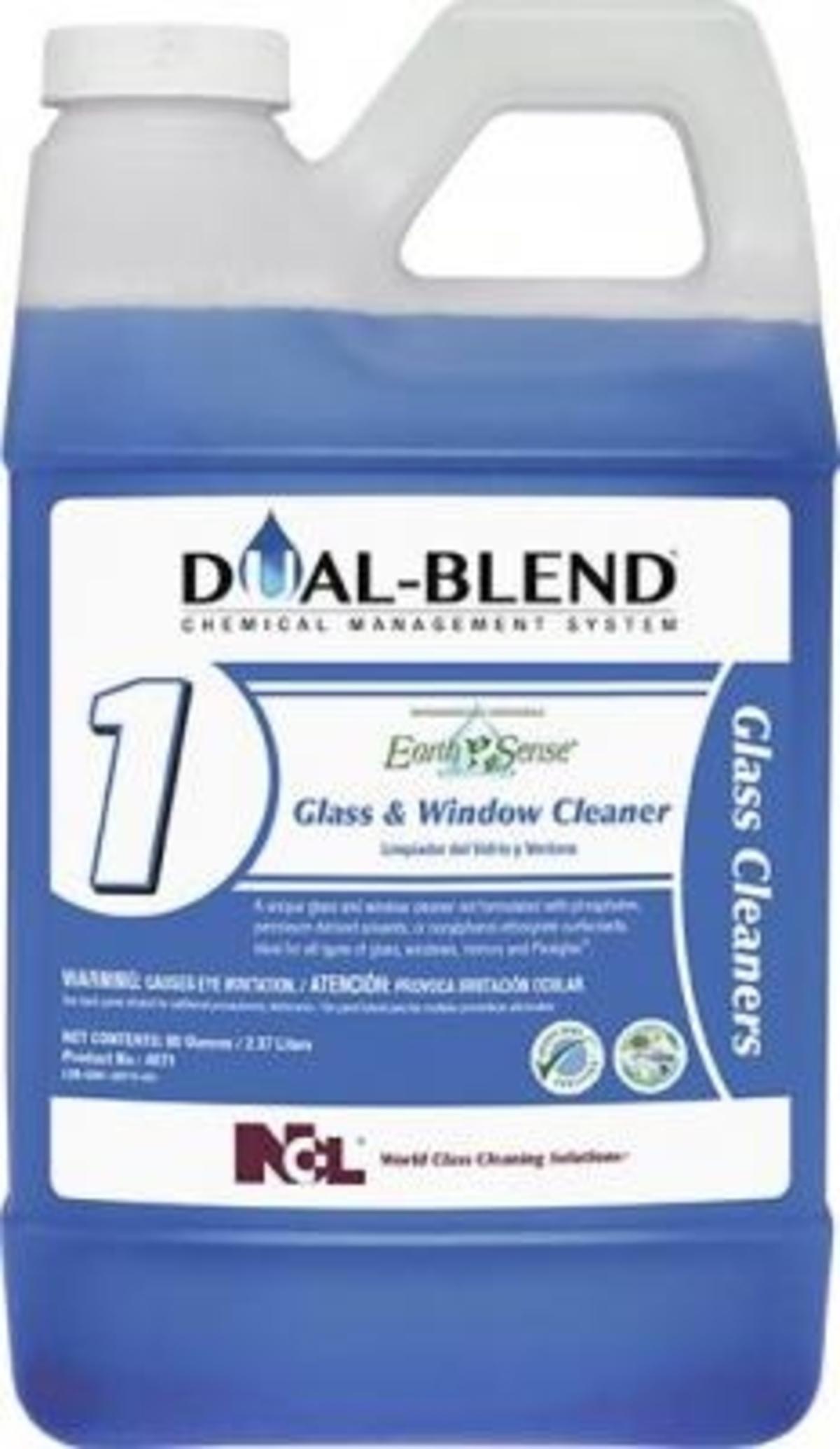 DUAL-BLEND® Glass Cleaner 80 FLOZ 4/Case