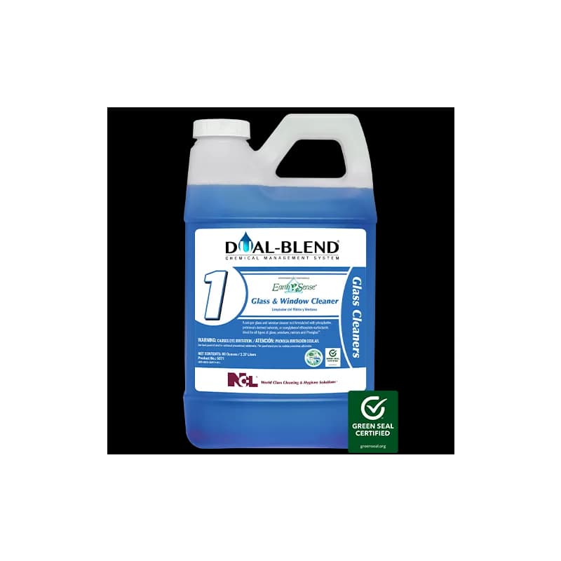 DUAL-BLEND® Glass Cleaner 5X4X9 IN 80 FLOZ 4/Case
