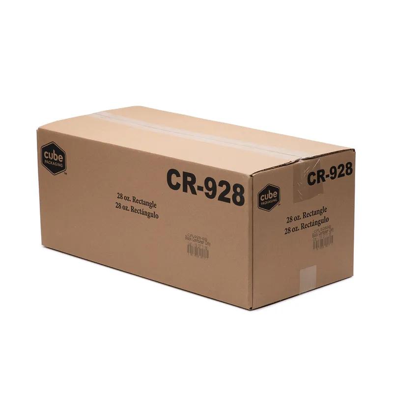 Take-Out Container Base 8.3X5.8X1.62 IN Plastic Black Rectangle 300/Case