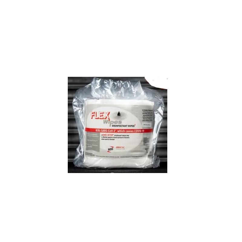 FLEX® Citrus Scent One-Step Disinfectant Multi Surface Wipe Virucidal 800 Count/Pack 2 Packs/Case 1600 Count/Case