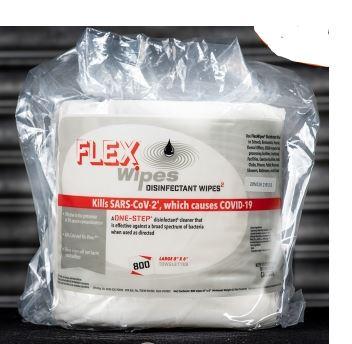 FLEX® Citrus Scent One-Step Disinfectant Multi Surface Wipe Virucidal 800 Count/Pack 2 Packs/Case 1600 Count/Case