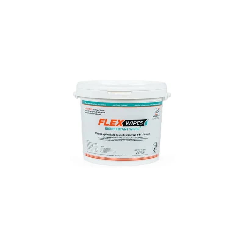 FlexWipes™ Wipe Dispenser 800 Wipes 12X12X24 IN For Dispensing FlexWipes™ 800 Count Rolls Empty Bucket 5 Count/Pack
