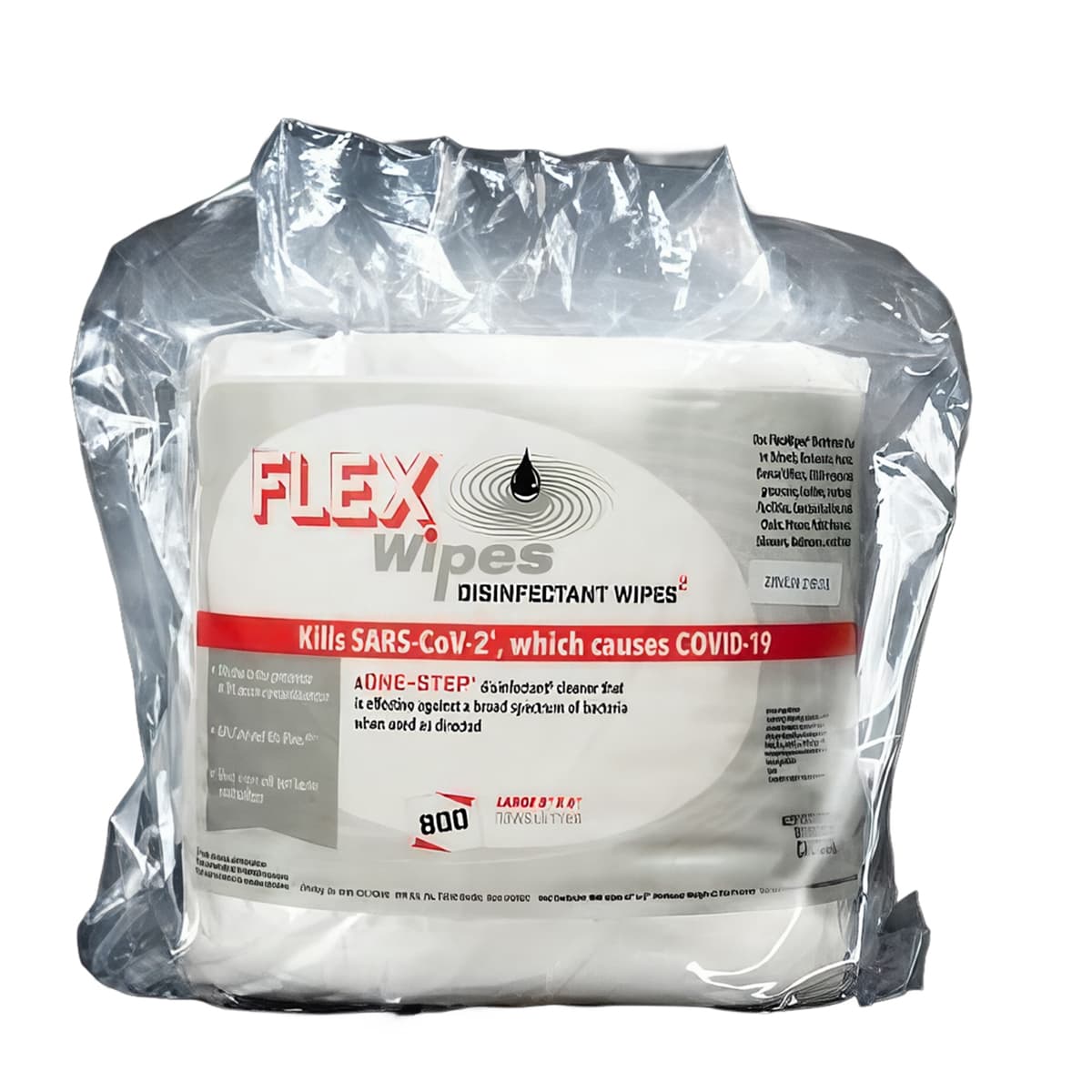 FLEX® Citrus Scent One-Step Disinfectant Multi Surface Wipe Virucidal 75 Count/Pack 6 Packs/Case 450 Count/Case