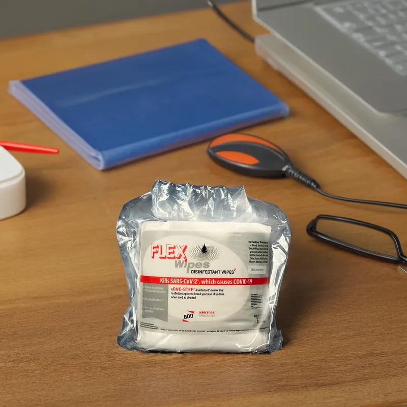 FLEX® Citrus Scent One-Step Disinfectant Multi Surface Wipe Virucidal 75 Count/Pack 6 Packs/Case 450 Count/Case